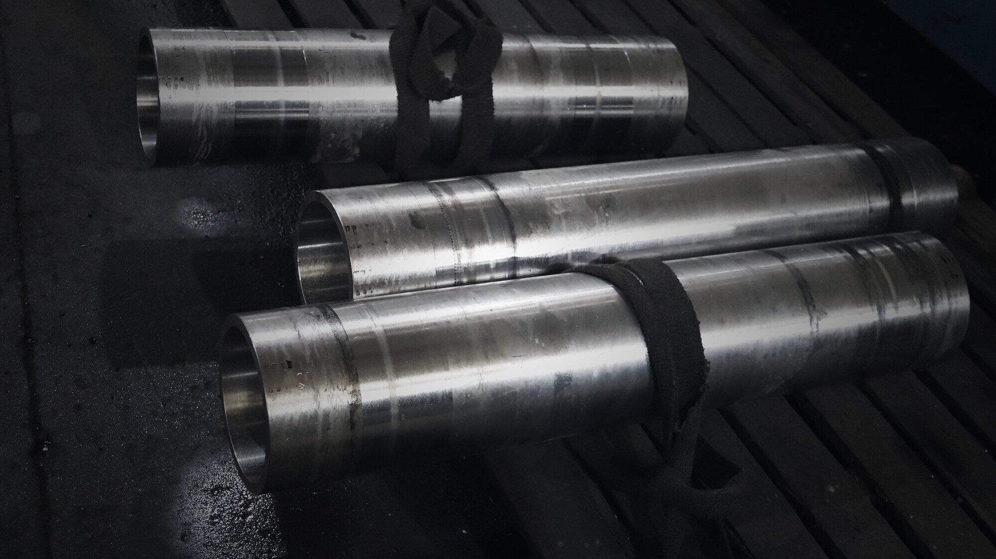 Bucha de aço inox com acabamento e usinagem de alta precisão