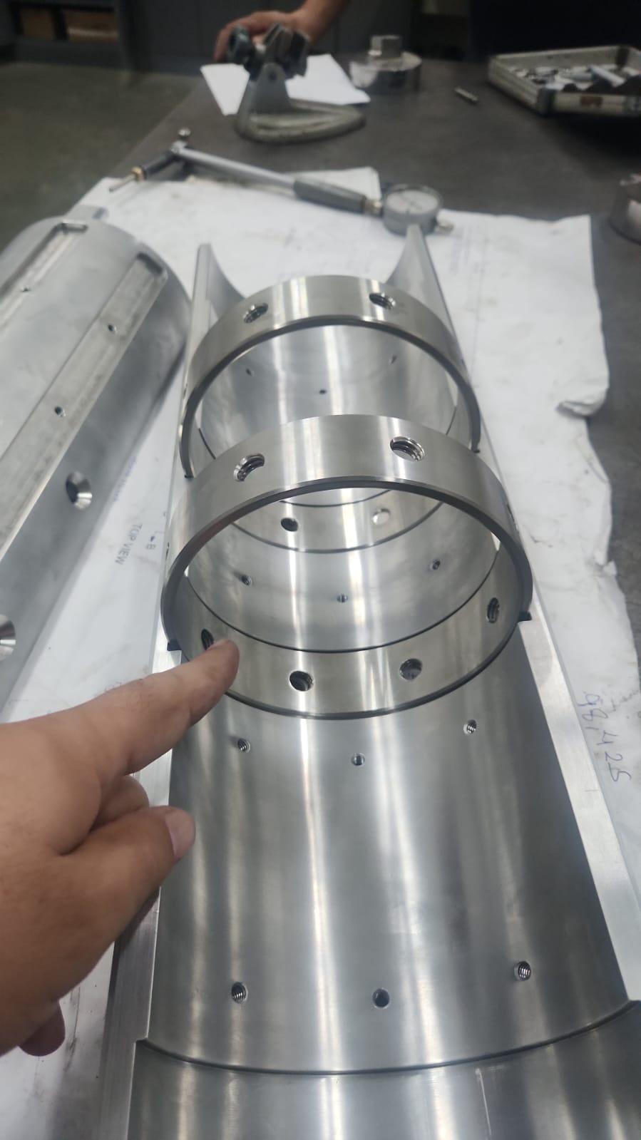 Componente industrial para o setor de Óleo e Gás