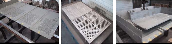Deck de peneiramento a quente e a frio para o setor de mineração.