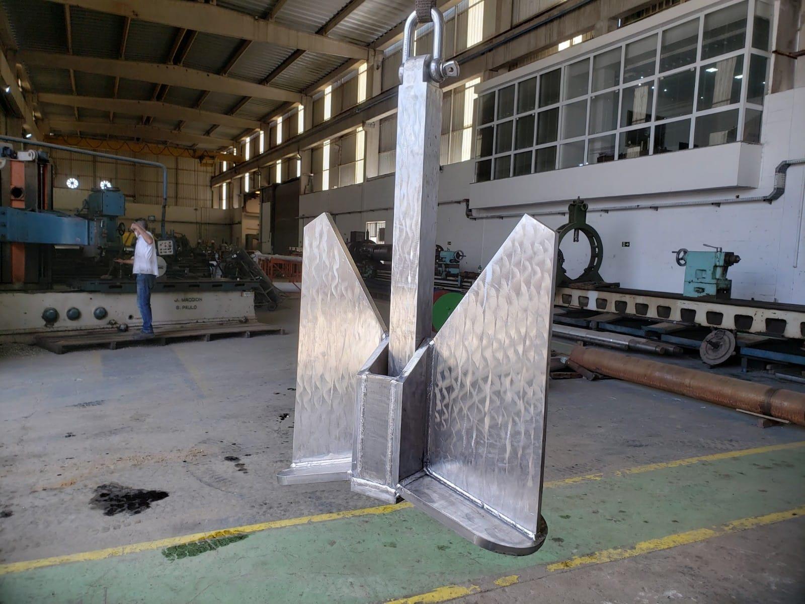 Desenho técnico de componente naval 3.