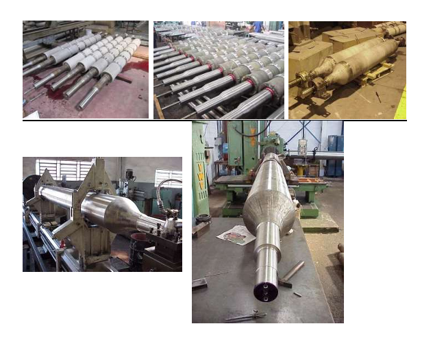 Rolo industrial para forno túnel CSP