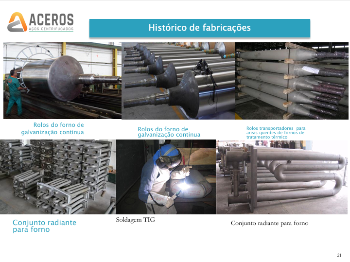 Diagrama técnico de processo siderúrgico